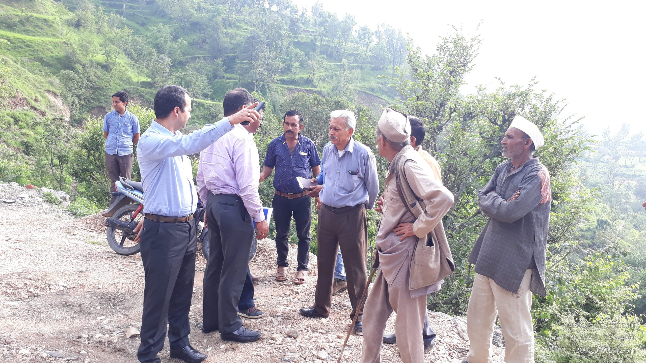 Field inspection of LIS Sangrah